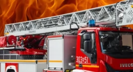 Zabójcze zwarcie. Pożar w apartamentowcu na ul. Złotej 44