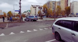 Poważny wypadek na ul. Powstańców Śląskich