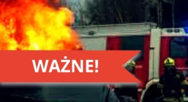 Drogie auto zapaliło się na ul. Śniadeckich