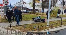 Wypadek na ul. Łazienkowskiej (ZDJĘCIA)
