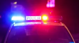 Ciężarówka kontra służba drogowa w Wawrze