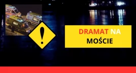 Dramat na moście Świętokrzyskim. Nastolatek skoczył i się połamał