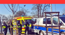 Rozgardiasz w osiedlowym sklepiku na Pradze-Południe