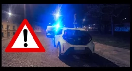 Próbował włączyć się do ruchu. Interwencja na Mariensztacie