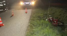 Wypadek w miejscowości Stachowo. Kierowca auta uciekł