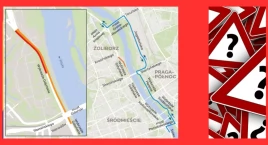 Gigantyczny remont na Wisłostradzie. Wakacje z chaotycznymi zmianami!