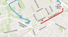 Remont ulicy w Ursusie. Odcinek zamknięty, o jeden pas mniej (ZMIANY)