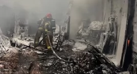Zapaliła się następna hala. Tym razem w Słupnie