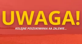 Kolejne poszukiwania na Zalewie Zegrzyńskim. Zaginął mężczyzna