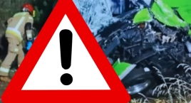 Nocna groza na trasie S7. Autobus kontra ciężarówka (ZDJĘCIA)