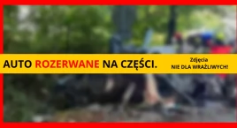Tragedia pod Bartoszycami. Kierowca NIE ŻYJE