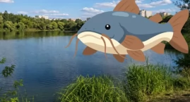 Wyłowił ogromnego suma z warszawskiego Balatonu. Zos&hellip;