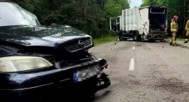 Kobieta w ciąży RANNA. Wypadek pod Warszawą!