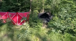 POTWORNY wypadek na DW 737. 