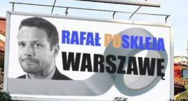 Trzaskowski klei taśmą drzwi [MEMY]