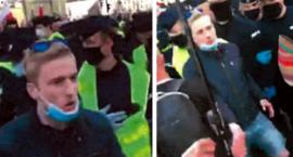 Uszkodził radiowóz podczas protestu przedsiębiorców. Szuka go policja