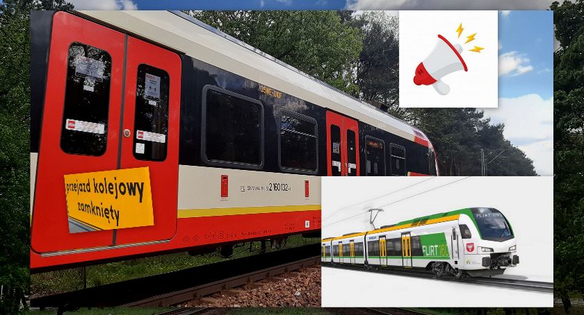 Ważne komunikaty i informacje dotyczące zmian w ruchu drogowo-kolejowym