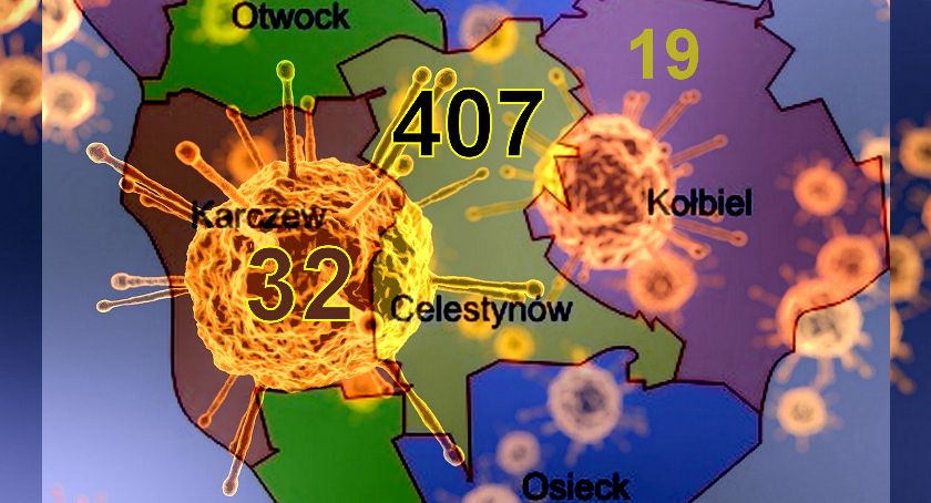 Lawinowy wzrost liczby osób objętych kwarantanną w powiecie otwockim