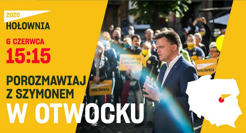 Spotkanie z Hołownią w Otwocku - to już dziś!