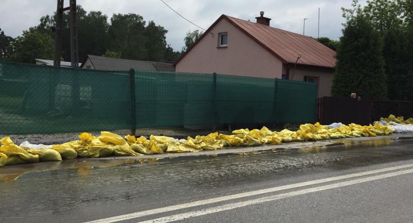 Rzeki na Wypoczynkowej i Narutowicza, zalany Vulcan