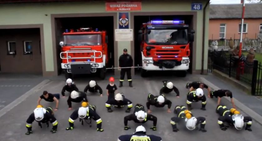 OSP Glinianka w #GaszynChallenge pompuje dla Natalki