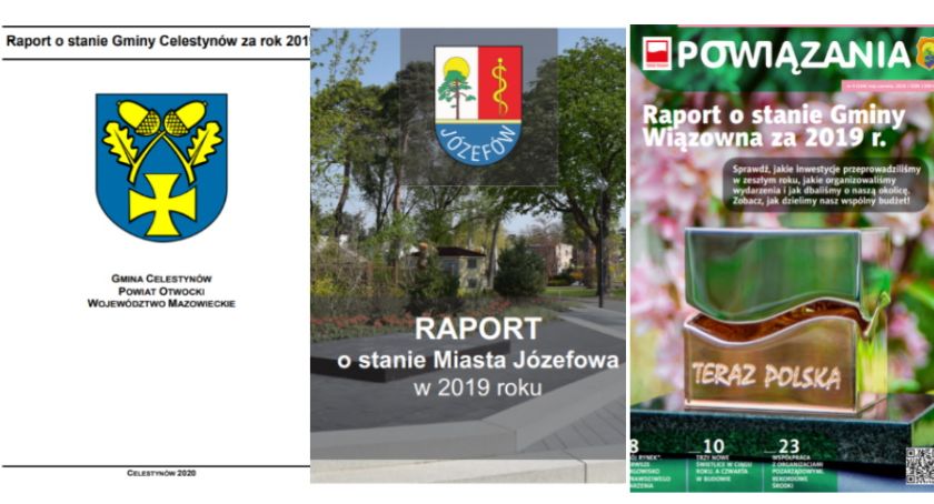 Raport o stanie gminy - Celestynów, Józefów, Wiązowna