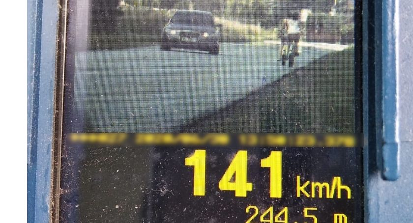 Chrosna: kierowca audi przekroczył prędkość o 91 km/h!