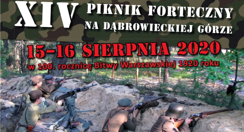 Piknik forteczny na Dąbrowieckiej Górze w 100-lecie Bitwy Warszawskiej
