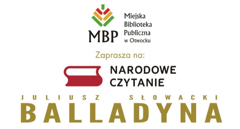 Narodowe czytanie Balladyny w otwockim Parku Miejskim