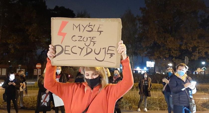 Strajk Kobiet - protesty w Józefowie i Karczewie