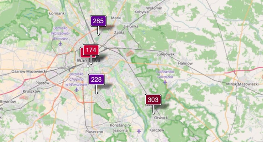Ostrzeżenie! Alarm smogowy w Otwocku i okolicach