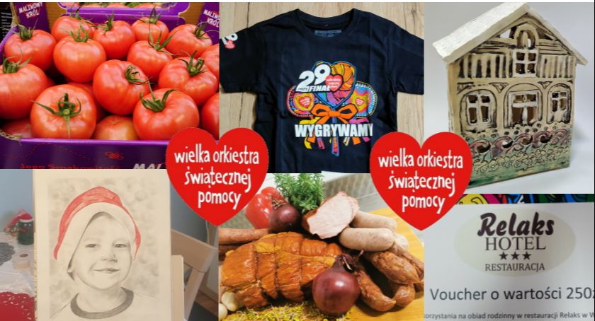 Ruszyły otwockie licytacje na WOŚP 