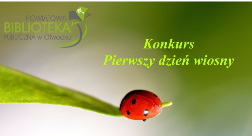 Konkurs plastyczny „Pierwszy dzień Wiosny”