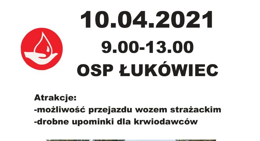 Oddaj krew w Łukówcu