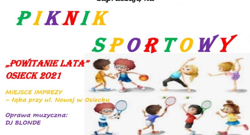 Piknik sportowy na powitanie lata, Osieck 2021