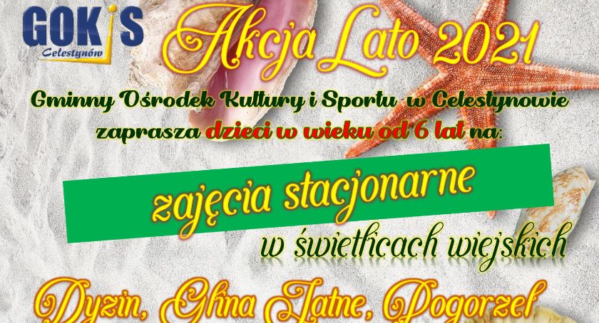 Akcja Lato 2021 w gminie Celestynów