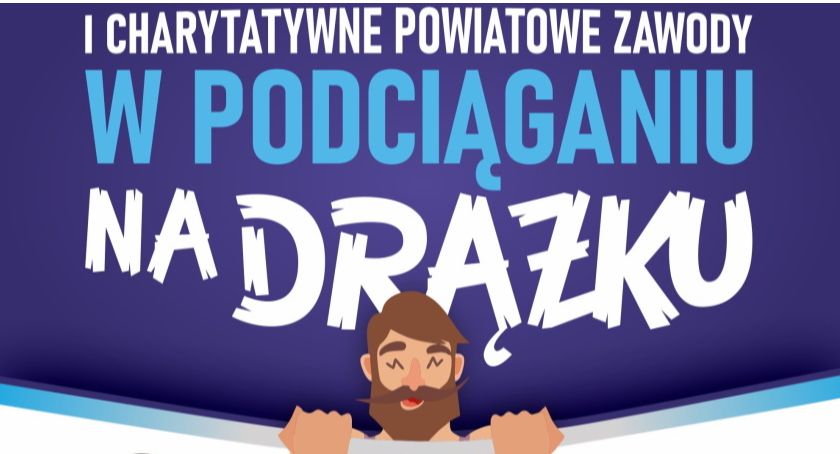 Charytatywne zawody w podciąganiu na drążku dla Hospicjum Dziecięcego „Promyczek”