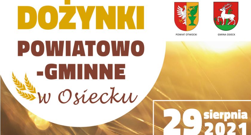 Dożynki powiatowo-gminne w Osiecku