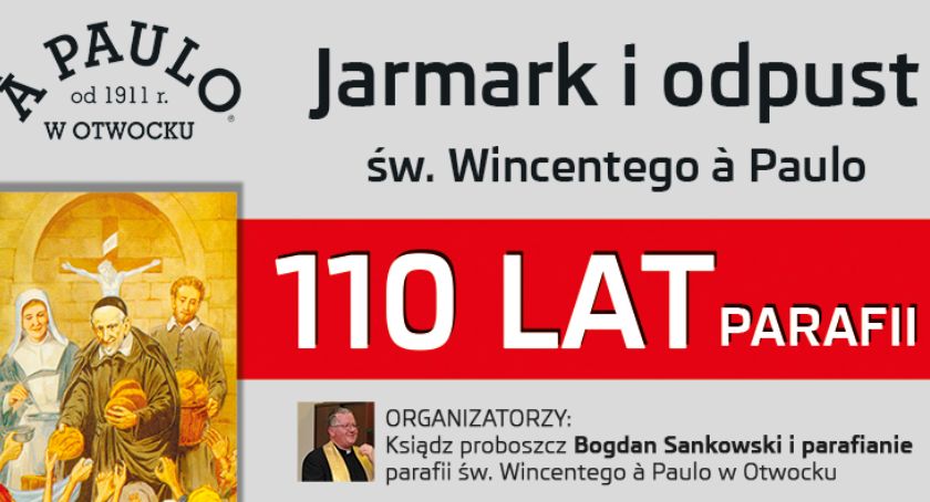 Otwock. Jarmark i odpust św. Wincentego a Paulo na 110-lecie parafii