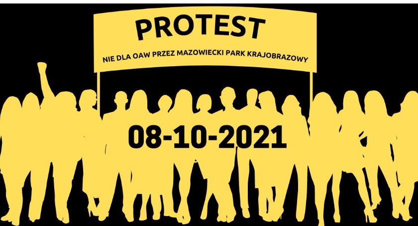 Protest przeciw Obwodnicy Aglomeracji Warszawskiej