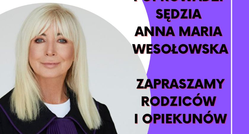 Sędzia Anna Maria Wesołowska w Wiązownie - spotkanie otwarte