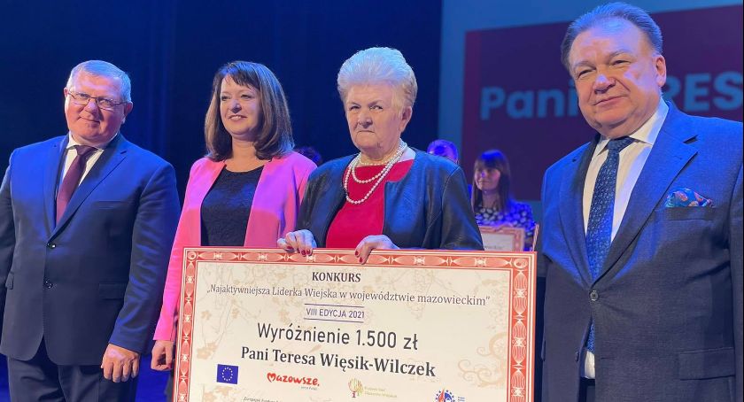 Sołtys wsi Władzin mazowiecką liderką