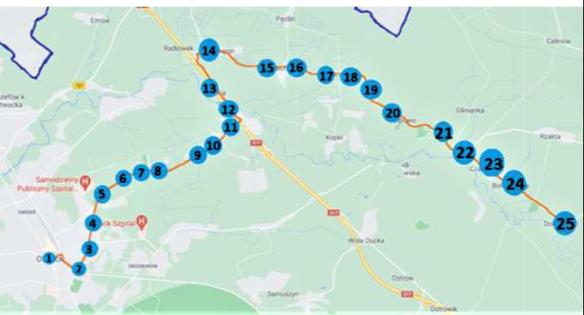 Nowa linia autobusowa Dobrzyniec -Żanęcin - Otwock