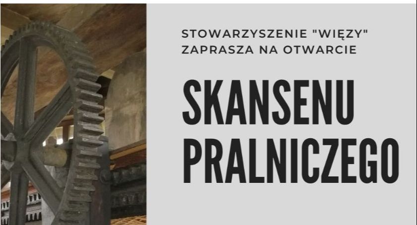Skansen pralniczy otwiera się w Wiązownie