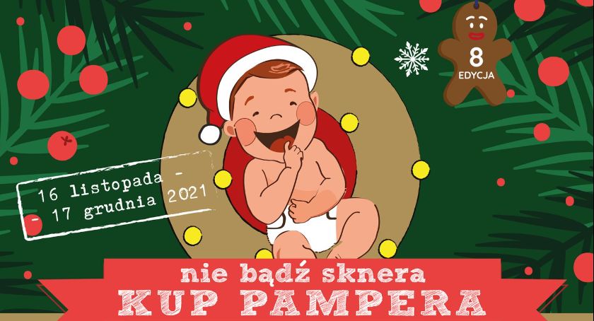 Nie bądź sknera, kup pampera! - po raz ósmy. Dołącz do akcji!
