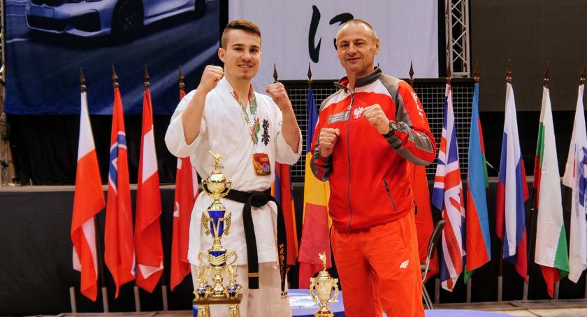 Szymon Olpiński ze złotem Mistrzostw Europy KWU 