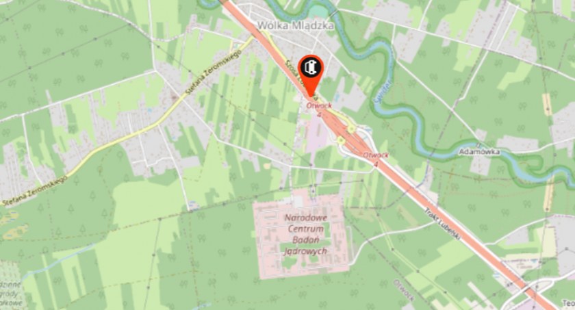 Wypadek autobusów na S17