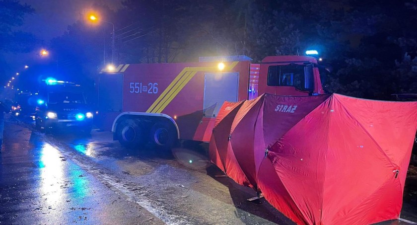 Tragiczny wypadek w Otwocku – jedna osoba zginęła, trzy ranne