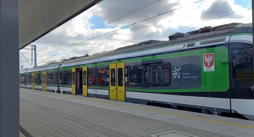 Otwock. Nietypowa sytuacja podczas kontroli biletów w pociągu