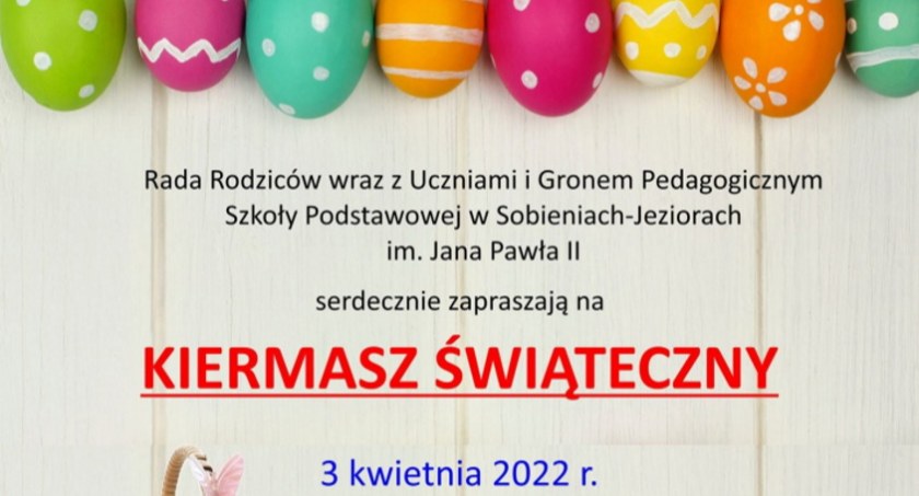 Kiermasz świąteczny w Sobieniach-Jeziorach